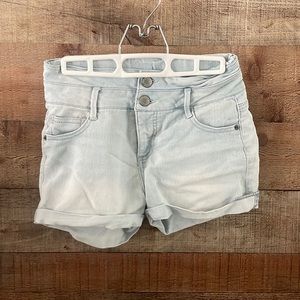 Cherokee Light Wash Jean Shorts